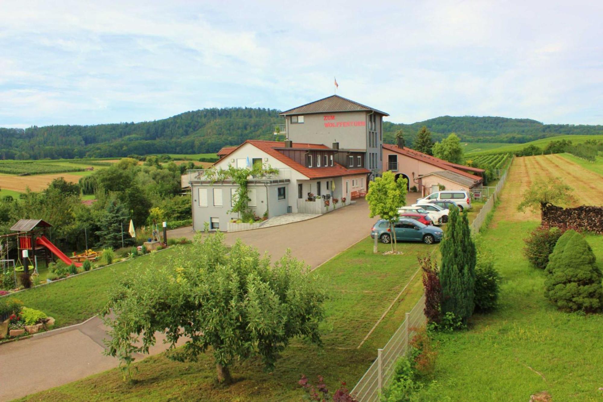 Gaestehaus Zum Wolffenturm Lehrensteinsfeld Dış mekan fotoğraf