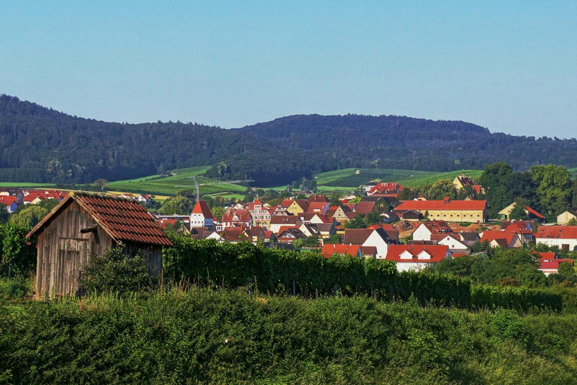 Gaestehaus Zum Wolffenturm Lehrensteinsfeld Dış mekan fotoğraf